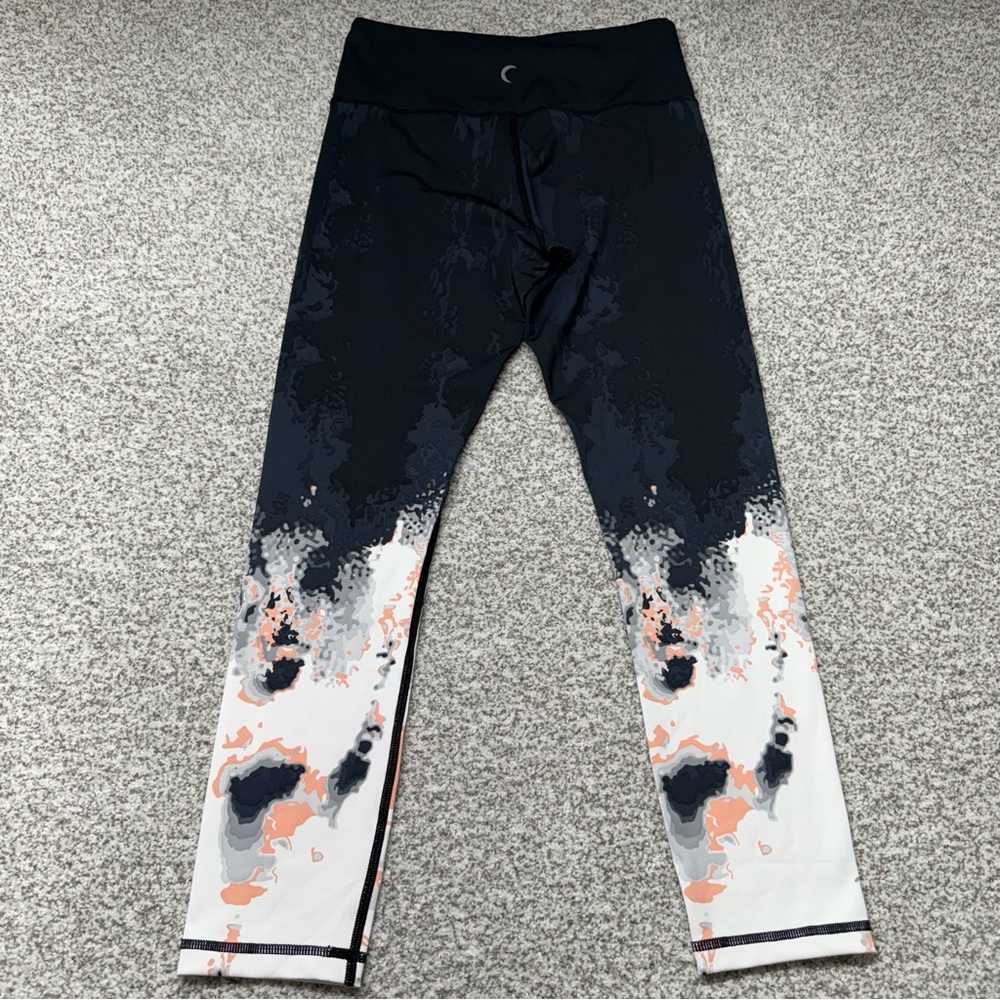 Women’s ZYIA Active Watercolor Ombré Summit High-Rise 7/8 Leggings Size‎ 4 - Picture 2 of 7